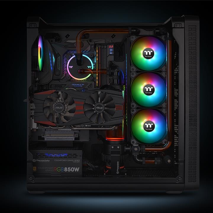 Pure 12 ARGB Sync Radiator Fan TT Premium Edition (3-Fan Pack)