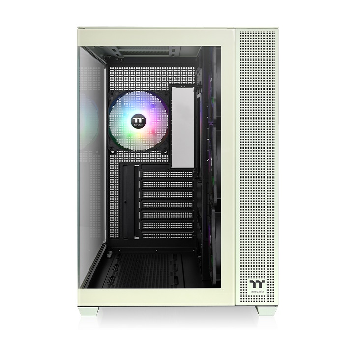 View 380 TG ARGB Matcha Green Mid Tower Chassis View 380 TG ARGB Matcha Green Mid Tower Chassis