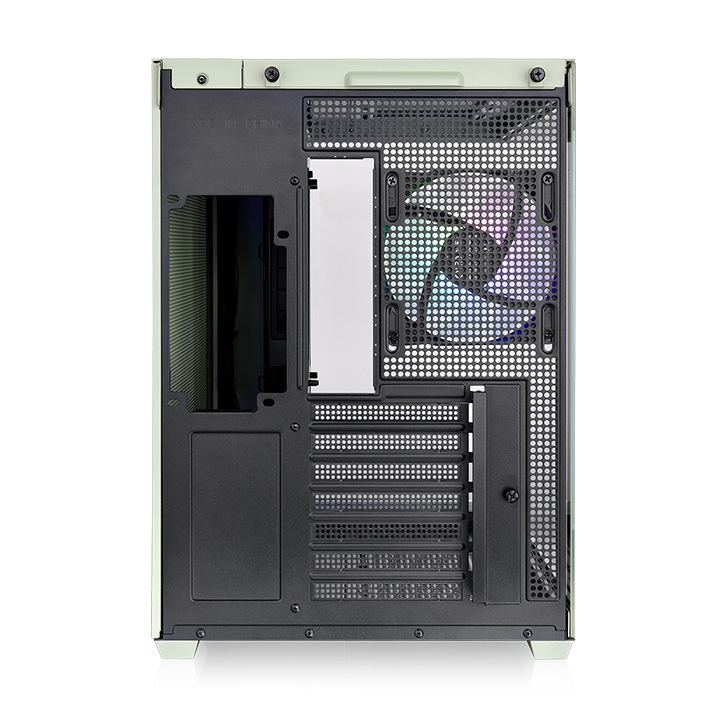 View 380 TG ARGB Matcha Green Mid Tower Chassis View 380 TG ARGB Matcha Green Mid Tower Chassis