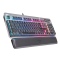 Mechaniczna klawiatura gamingowa ARGENT K6 RGB Low Profile Cherry MX Speed Silver