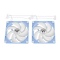 CT120 ARGB Sync PC Cooling Fan Hydrangea Blue (2-Fan Pack)