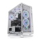 Core P6 Tempered Glass Snow Mid Tower Chassis