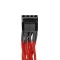 Individually Sleeved 4Pin Peripheral Cable - Red