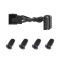 Wentylator Luna 12 LED – czerwony