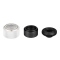 Pacific C-PRO G1/4 Tubo PETG de 16mm OD Compresión – Blanco (Paquete de 6 racores)
