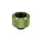 Pacific C-PRO G1/4 Tubo PETG de 16mm OD Compresión – Verde (Paquete de 6 racores)