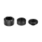 Pacific C-PRO G1/4 Tubo PETG de 16mm OD Compresión – Negro (Paquete de 6 racores)
