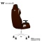 ARGENT E700 Real Leather Gaming Chair (Saddle Brown) Design by Studio F. A. Porsche