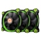 Riing 12 LED Green (3 fans pack) (discontinued)