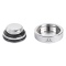 Pacific F-Pro G1/4 Stop Plug w/ O-Ring - Chrome