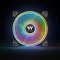 Wentylator chłodnicy Riing Quad 12 RGB TT Premium Edition - biały (pojedyńcze opakowanie)