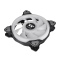 Riing Quad 14 RGB Radiator Fan TT Premium Edition Single Fan Pack - White