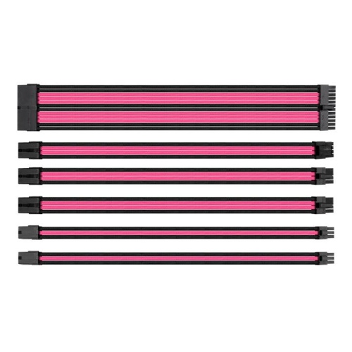 TtMod Sleeve Cable (Cable Extension) – Pink and Black