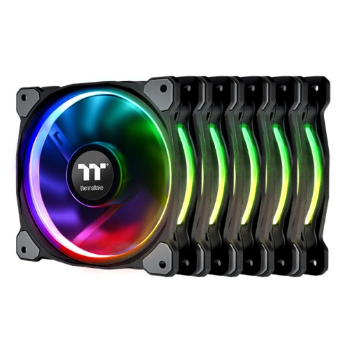 Wentylator chłodnicy Riing Plus 12 RGB TT Premium Edition (zestaw 5 wentylatorów)