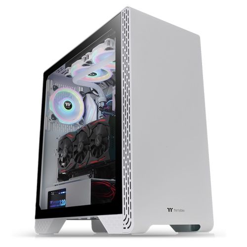 S300 Tempered Glass Snow Edition Mid-Tower Chassis (discontinued)