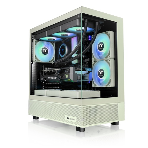 View 270 TG ARGB Matcha Green Mid Tower Chassis