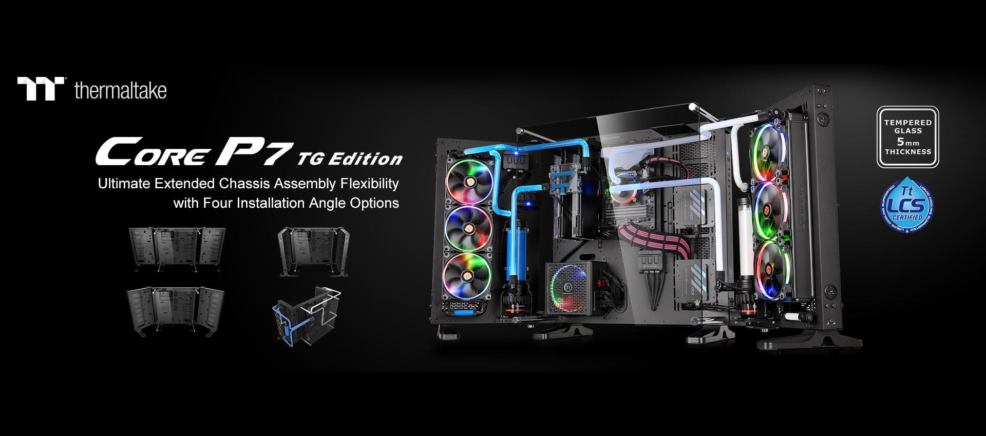 Obudowa typu Full-Tower Thermaltake Core P7 ze szkła hartowanego