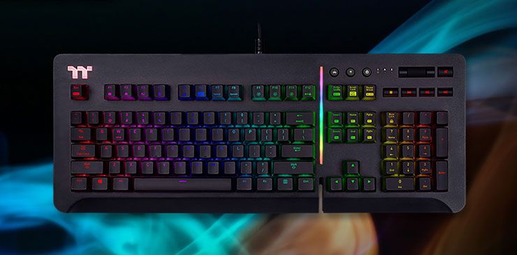 Banner showing Level 20 RGB Razer Green Gaming Keyboard